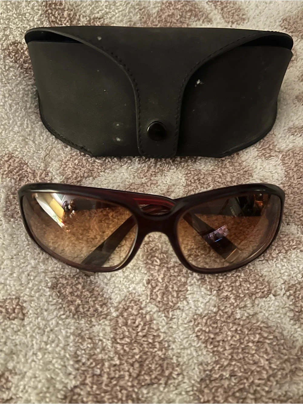 Oliver Peoples Brown Gradient Lens Sunglasses
